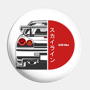 Nissan Skyline GTR R34 Pin