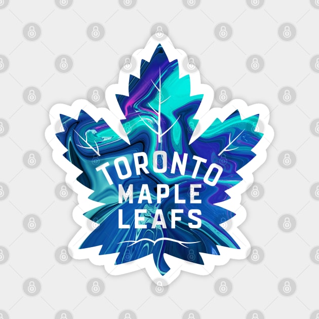 Toronto Maple Leafs Nhl Magnet by Olievera