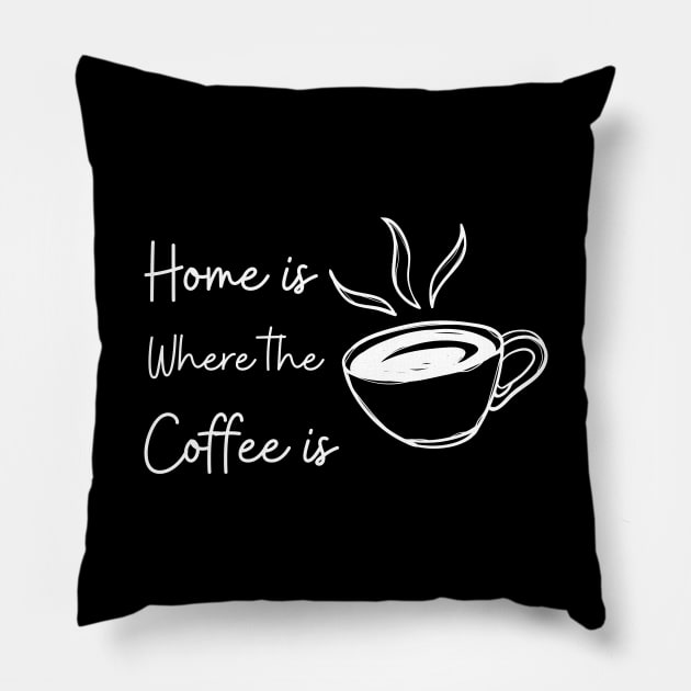 Coffee Love Funny Quote Cute Shirt October November Tea Coffee Lover Chai Food Cafe Matcha Cappuccino Latte Mocha Sarcastic Inspirational Hipster Introvert Gift Idea Pillow by EpsilonEridani