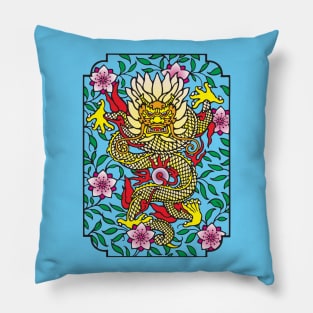 Chinese Dragon Pillow