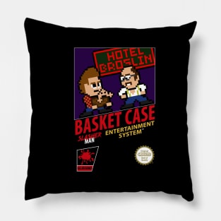 Basket Case Retro 8Bit Horror Game Pillow