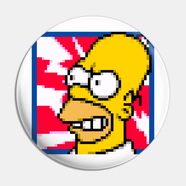 Homer Sprite Pin by SpriteGuy95