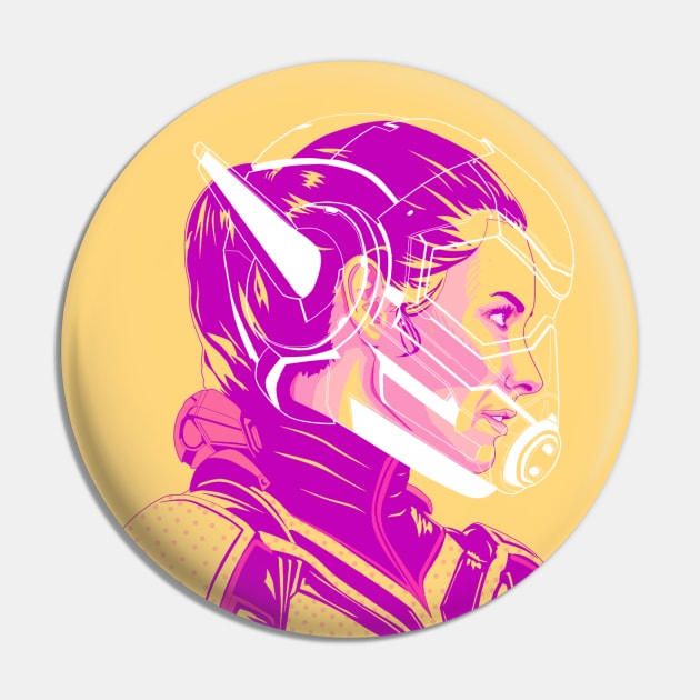 and the wasp Pin by bdangart