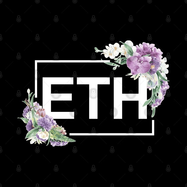 Ethereum Orchid Border White by felixbunny