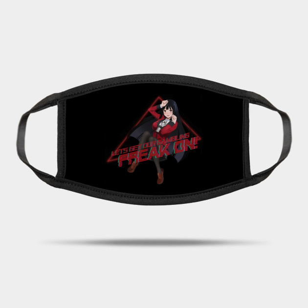 Yumeko Jabami Retro 80 S Synthwave Design Kakegurui Anime
