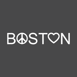 Peace, Love, and Boston T-Shirt