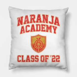 Naranja Academy Class of 22 (Variant) Pillow