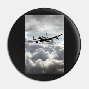 Lancaster In The Clouds Pin