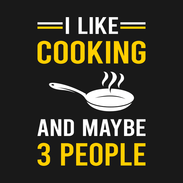 3 People Cooking by Bourguignon Aror