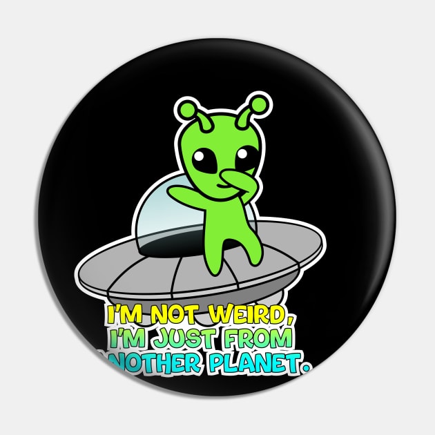 UFO Pin by MBK