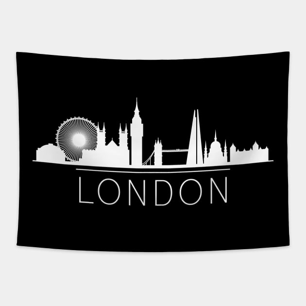 United Kingdom London Tapestry by FunnyZone