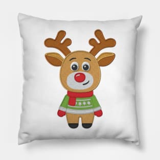 Christmas Deer Pillow