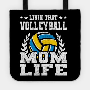 Livin That Volleyball Mom Life Coach Player Tote