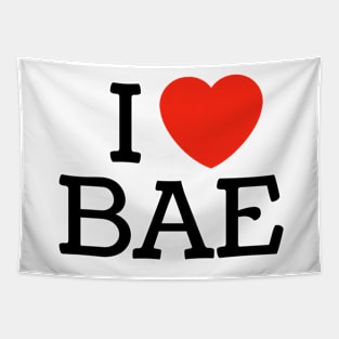 I Heart Bae Tapestry