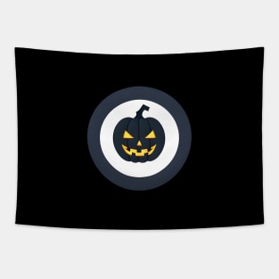 black pumpkin Tapestry