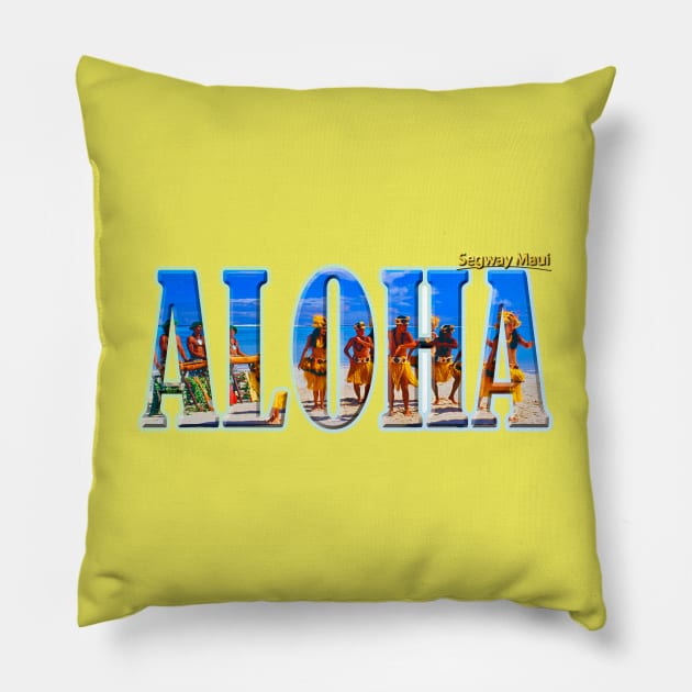 Aloha from Hawaii Pillow by Aloha Designs