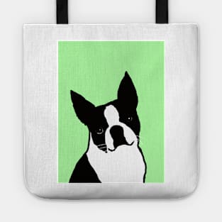 Boston terrier Tote