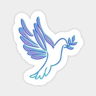 Peace dove USA 2021 Magnet