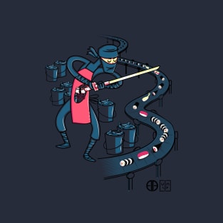 Ninja Sushi (collab with Arinesart) T-Shirt