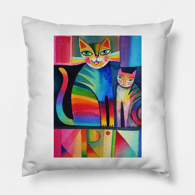 Karincats Pillow by karincharlotte