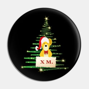 merry christmas tree cute santa bear Pin