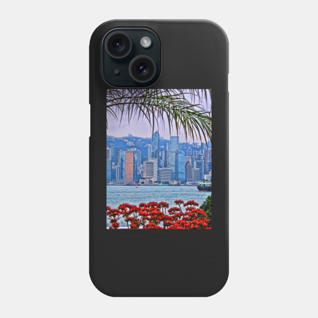 Victoria Harbour, Hong Kong Phone Case by vadim19