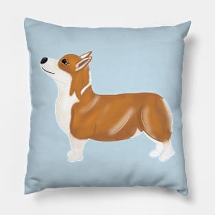 Welsh Corgi - Cartoon Pillow