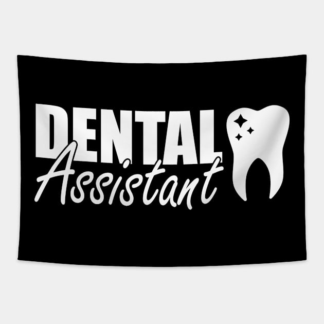 Dental Assistant Tapestry by KC Happy Shop