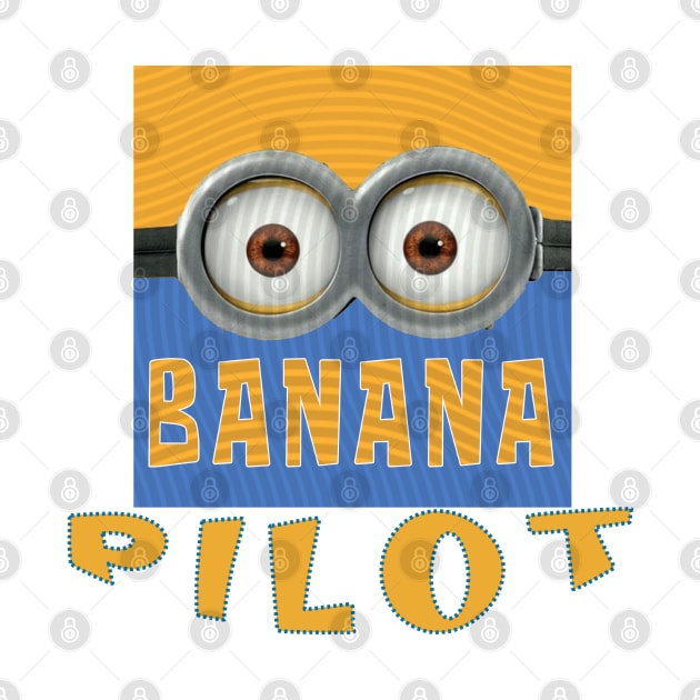 MINION BANANA USA PILOT by LuckYA