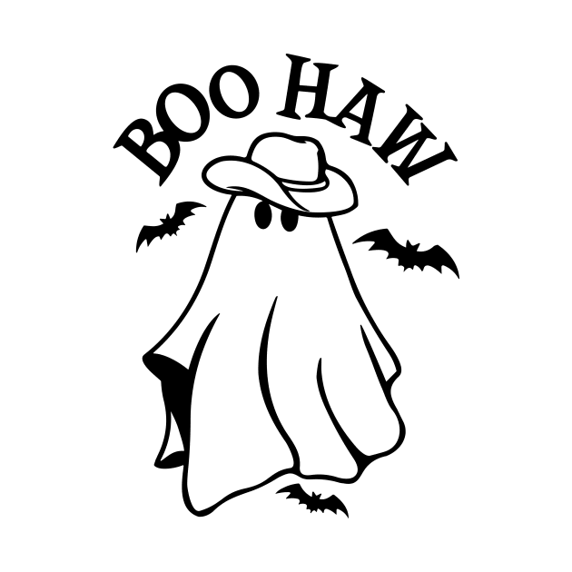 BOO Haw Halloween Ghost by styleandlife