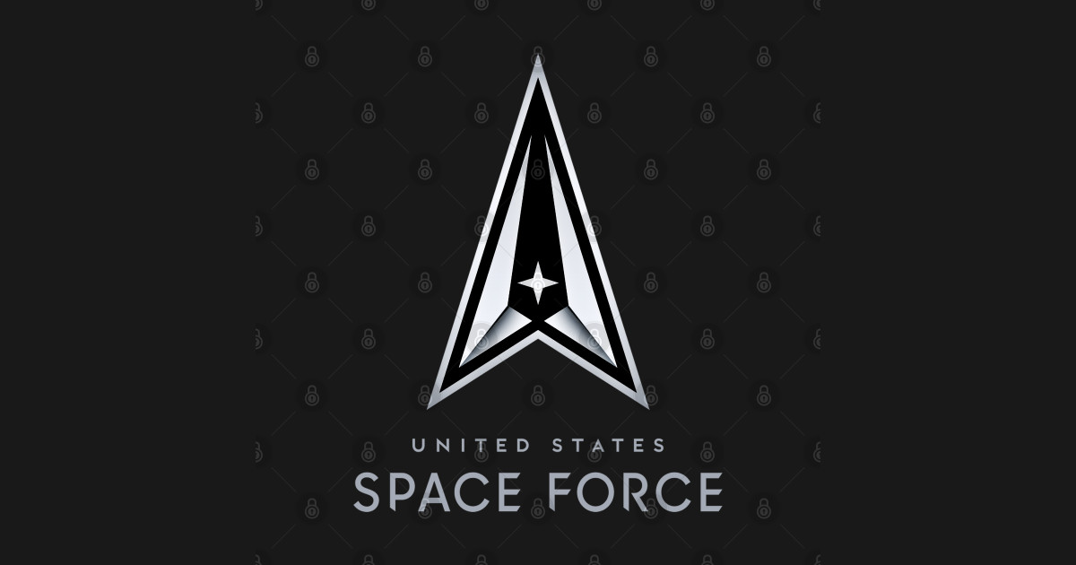 United States Space Force Logo - Space Force Logo - Posters and Art