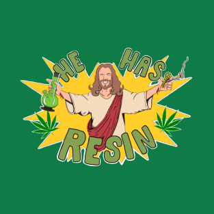 Pot Smoking Jesus T-Shirt