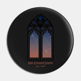 Star Crossed Lovers Pin