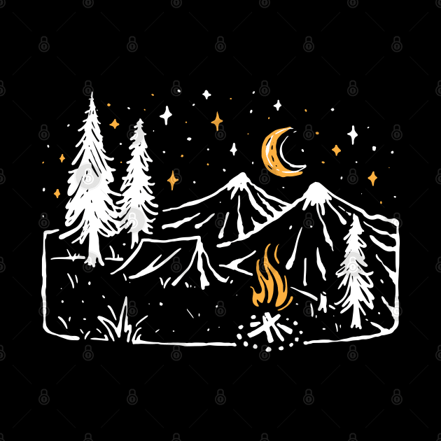 Camp Fire by quilimo