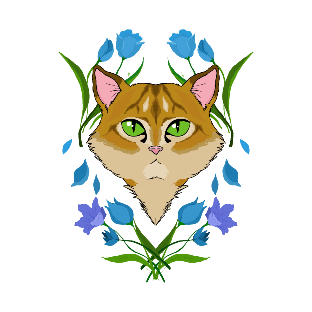 Cat-tee #3 (Tulip) by antom