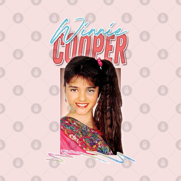 Winnie Cooper  / Retro Style 80s Aesthetic Design by DankFutura