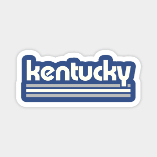 Retro Kentucky Stripes Magnet