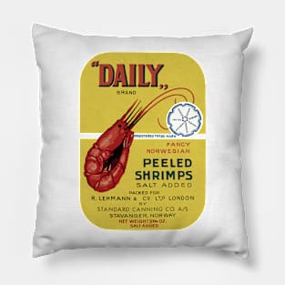 Daily Peeled Shrimps Pillow