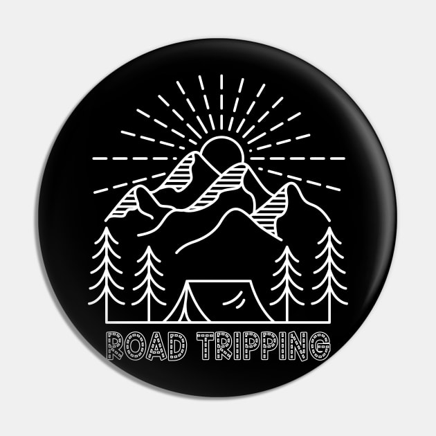 Road Tripping Pin by AssoDesign