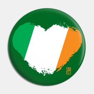 I love my country. I love Ireland. I am a patriot. In my heart, there is always the flag of Ireland. Pin