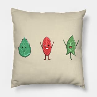 Kawaii Botanical Pillow