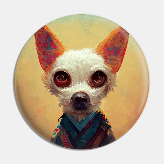 Cute dog Pin by Salogwyn