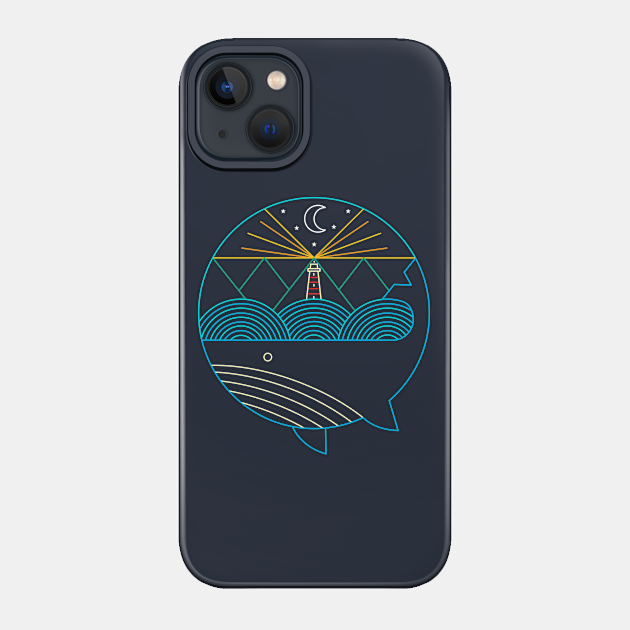 Nature ocean Minimalist - Nature - Phone Case