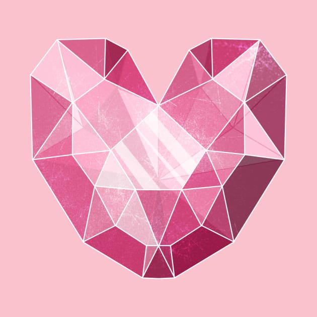 Crystal Heart (Pink) by Khelekmir