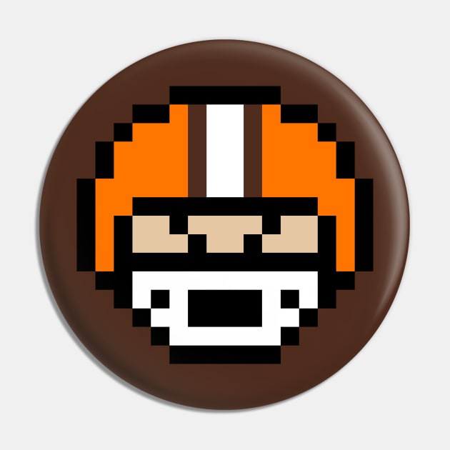 8-Bit Helmet - Bowling Green Pin by The Pixel League