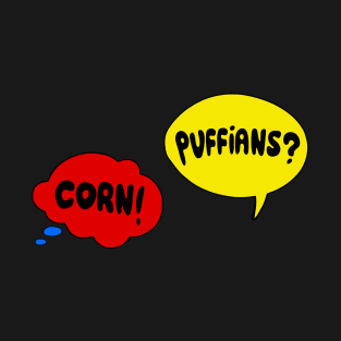 Limited Edition Transparent Wowee Zowee Pavement Inspired Corn Puffians Design! T-Shirt