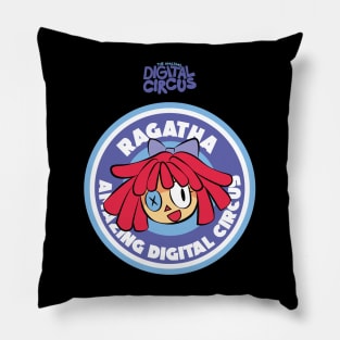 RAGATHA CIRCLE EMBLEM: THE AMAZING DIGITAL CIRCUS Pillow