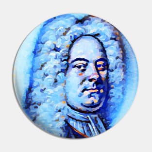 George Frideric Handel Portrait | George Frideric Handel Artwork | George Frideric Handel Painting 14 Pin