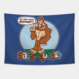 Sass Quatch Tapestry