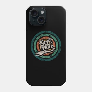 Gov't Mule // Retro Circle Crack Vintage Phone Case